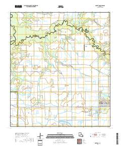 Gueydan 2018 topographic map thumbnail
