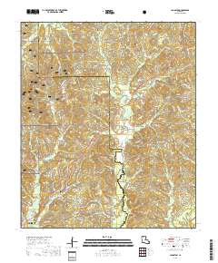 Langston 2018 topographic map thumbnail