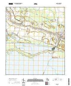 Larose 2018 topographic map thumbnail