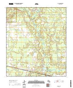 Le Blanc 2018 topographic map thumbnail