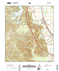 Lecompte 2018 topographic map thumbnail