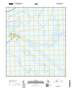 Lena Lagoon 2018 topographic map thumbnail