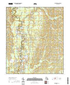 Hatchersville 2018 topographic map thumbnail