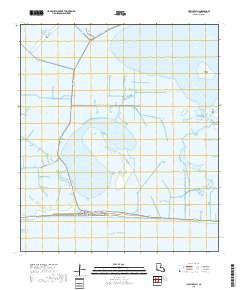 Holly Beach 2018 topographic map thumbnail