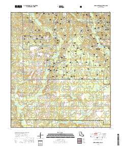 Hurricane Branch 2018 topographic map thumbnail
