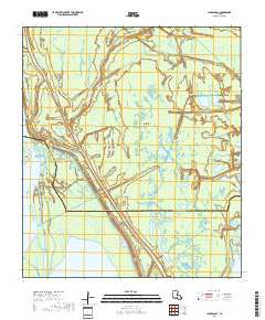 Jackass Bay 2018 topographic map thumbnail