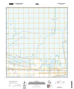 Johnson Bayou 2018 topographic map thumbnail