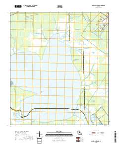 Lac des Allemands 2018 topographic map thumbnail