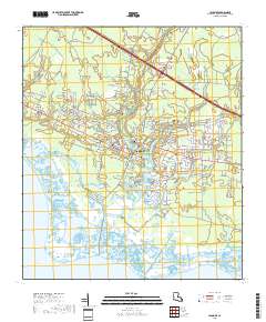 Lacombe 2018 topographic map thumbnail