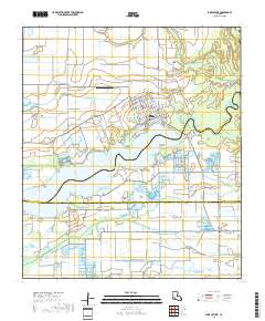 Lake Arthur 2018 topographic map thumbnail