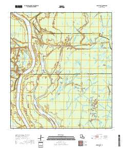 Lake Chicot 2018 topographic map thumbnail