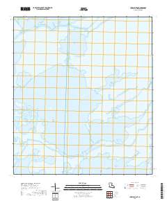 Lake Mechant 2018 topographic map thumbnail