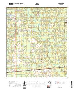 Longville 2018 topographic map thumbnail