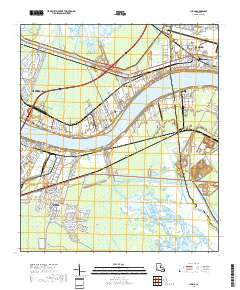 Luling 2018 topographic map thumbnail