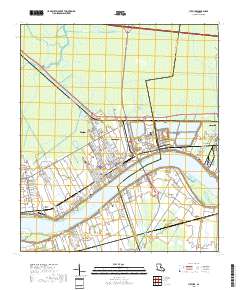 Lutcher 2018 topographic map thumbnail