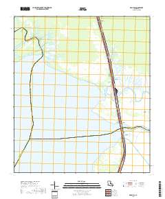Manchac 2018 topographic map thumbnail