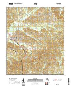 Many 2018 topographic map thumbnail