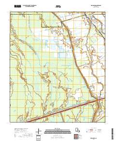 Maringouin 2018 topographic map thumbnail