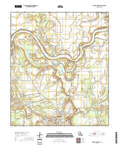 Marksville North 2018 topographic map thumbnail