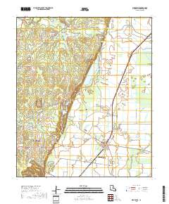 Mer Rouge 2018 topographic map thumbnail