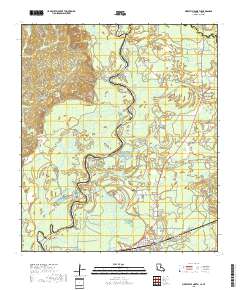Merryville North 2018 topographic map thumbnail