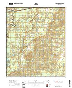 Merryville South 2018 topographic map thumbnail