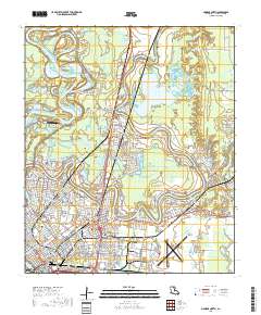 Monroe North 2018 topographic map thumbnail