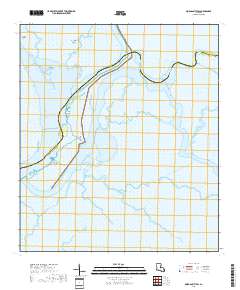 Morgan City SW 2018 topographic map thumbnail