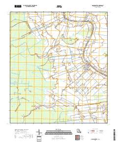 Napoleonville 2018 topographic map thumbnail
