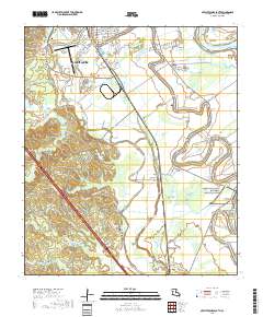 Natchitoches South 2018 topographic map thumbnail
