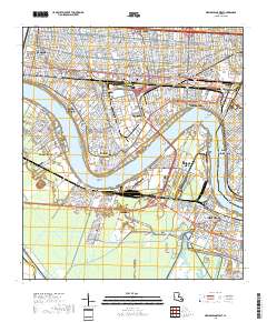 New Orleans West 2018 topographic map thumbnail
