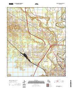 North Highlands 2018 topographic map thumbnail