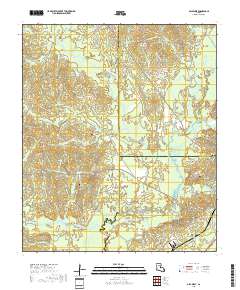 Olla West 2018 topographic map thumbnail