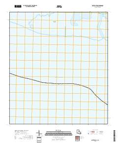 Oyster Bayou 2018 topographic map thumbnail