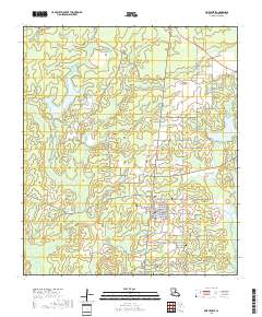 Pine Prairie 2018 topographic map thumbnail