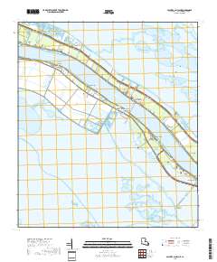 Pointe a la Hache 2018 topographic map thumbnail