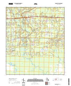 Ponchatoula NE 2018 topographic map thumbnail