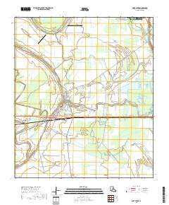 Port Barre 2018 topographic map thumbnail