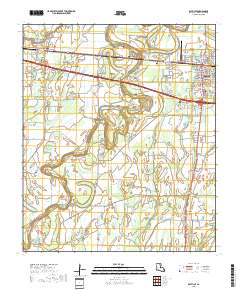 Rayville 2018 topographic map thumbnail