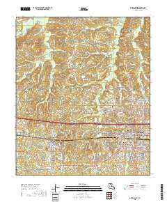 Ruston West 2018 topographic map thumbnail