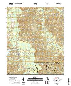 Saline 2018 topographic map thumbnail