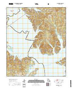 Salter Creek 2018 topographic map thumbnail