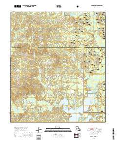 Savage Creek 2018 topographic map thumbnail
