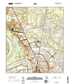 Scotlandville 2018 topographic map thumbnail