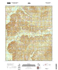 Shongaloo 2018 topographic map thumbnail