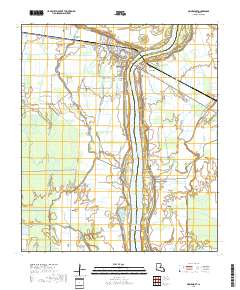 Simmesport 2018 topographic map thumbnail