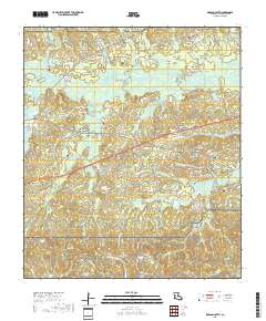Simpson South 2018 topographic map thumbnail