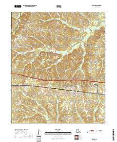 Simsboro 2018 topographic map thumbnail