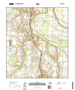 Sunset 2018 topographic map thumbnail