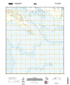 Sweet Lake 2018 topographic map thumbnail